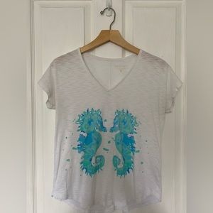 Lilly Pulitzer Seahorse Top